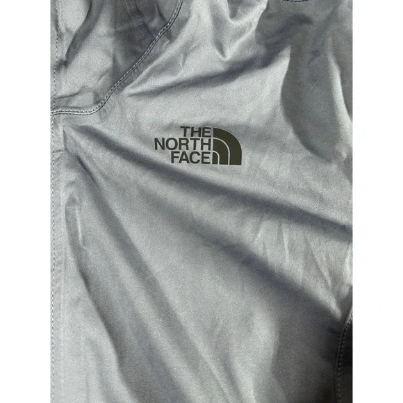 Womens The North Face Waterproof Dryvent Hooded Rain Jacket Ash Blue LG Hyvent - Picture 4 of 13